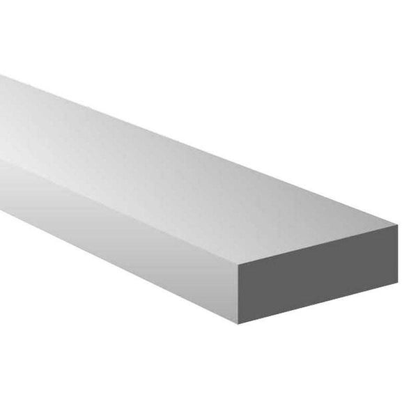 ABS Plasticard - Profile Plain 4mm