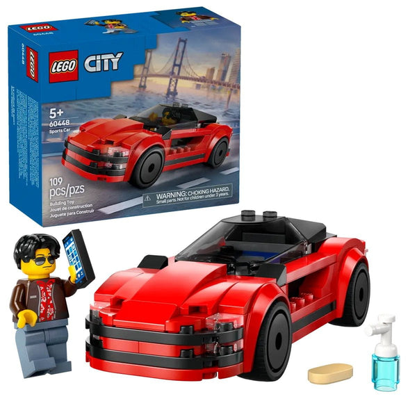 Red Sports Car LEGO City 60448