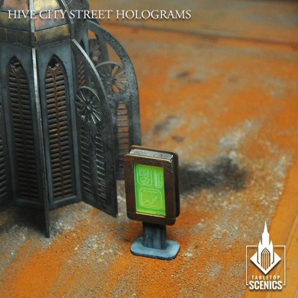 Hive City Street Hologram