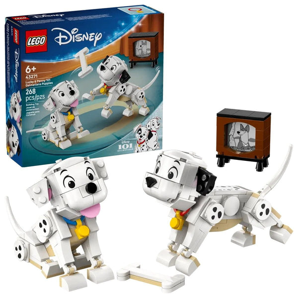 Lucky & Penny 101 Dalmatians Puppies LEGO Disney 43271