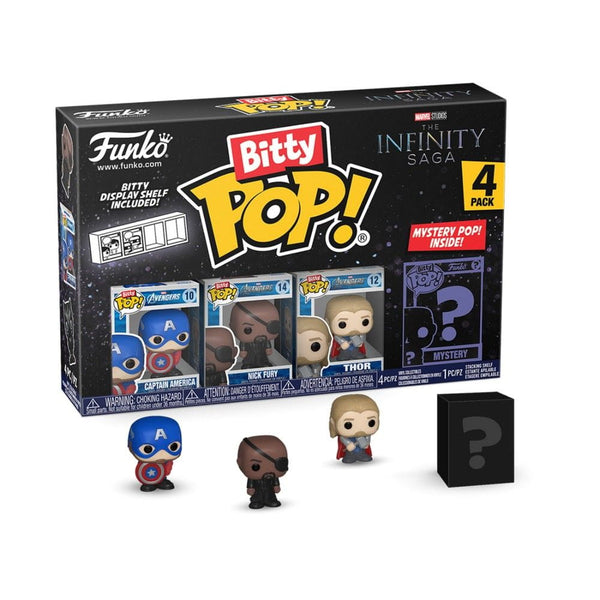 Captain America - Marvel - Funko Bitty POP! (4 Pack)