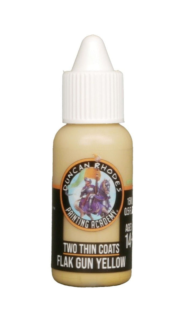 Two Thin Coats: Flak Gun Yellow
