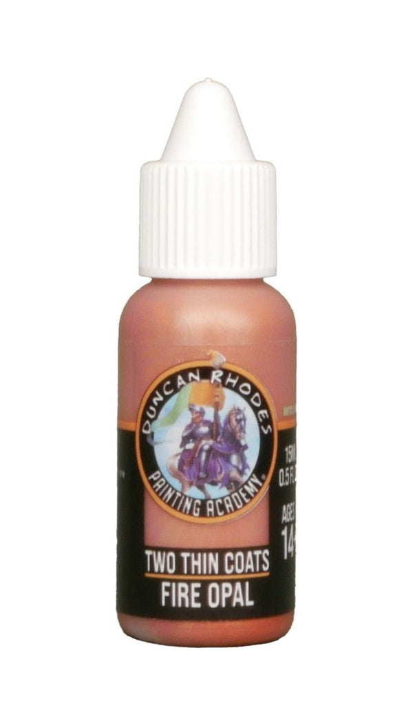 Two Thin Coats: Fire Opal