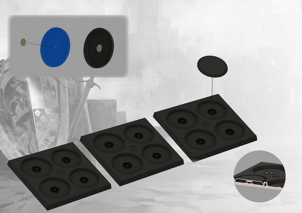 Magnetic Bases and Carriers - Infantry