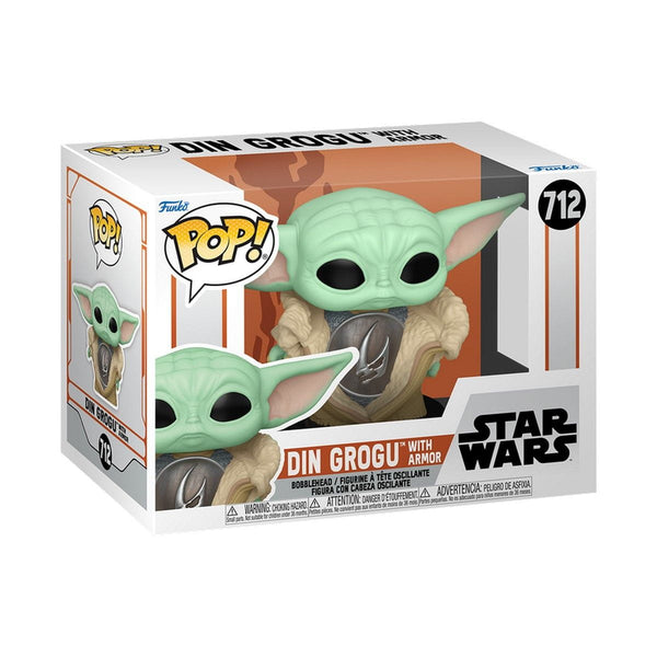 Din Grogu with Armor - The Mandolorian - Funko POP! Star Wars (712)