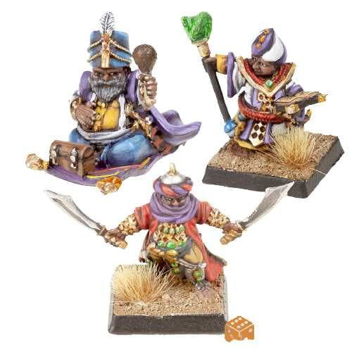 Halfling Sand Raider Heroes