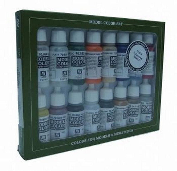 Model Color Set - Folkstone Basics (x16)