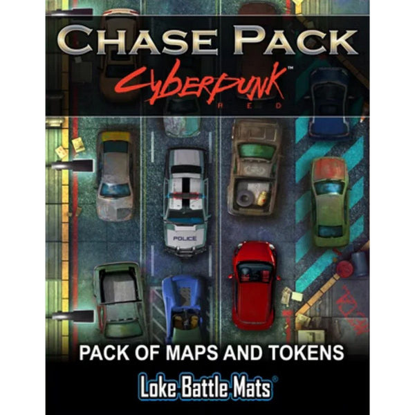 The Cyberpunk Chase Pack - Maps & Tokens for Cyberpunk RED