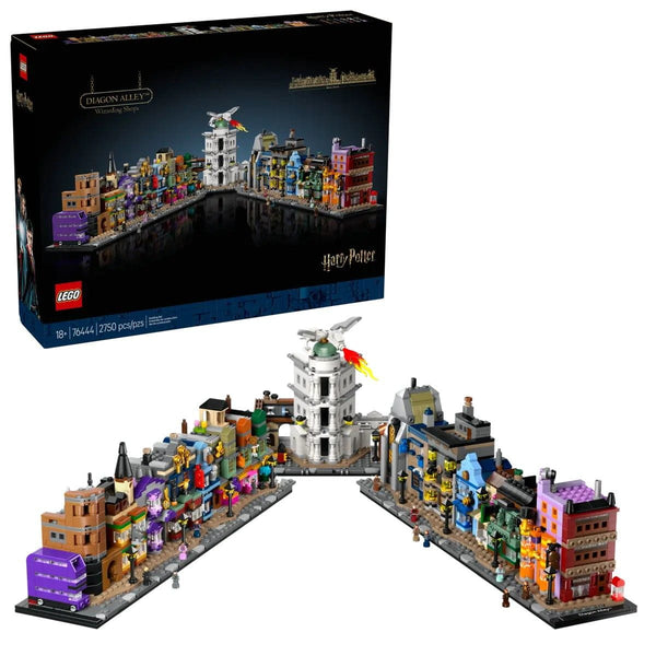 Diagon Alley Wizarding Shops LEGO Harry Potter 76444