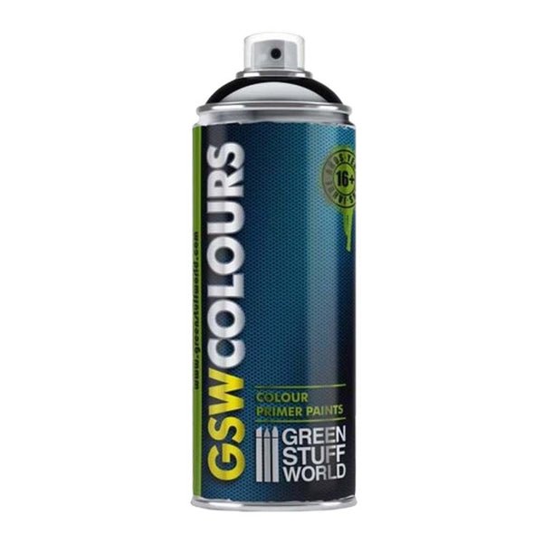 Spray Primer Colour Gloss Black 400ml