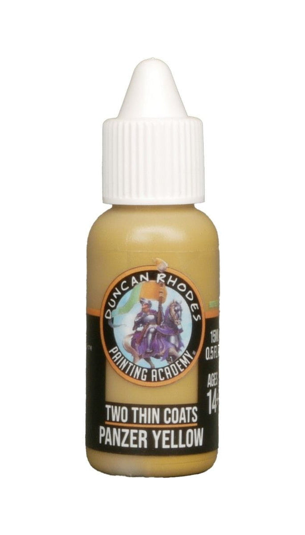 Two Thin Coats: Panzer Yellow