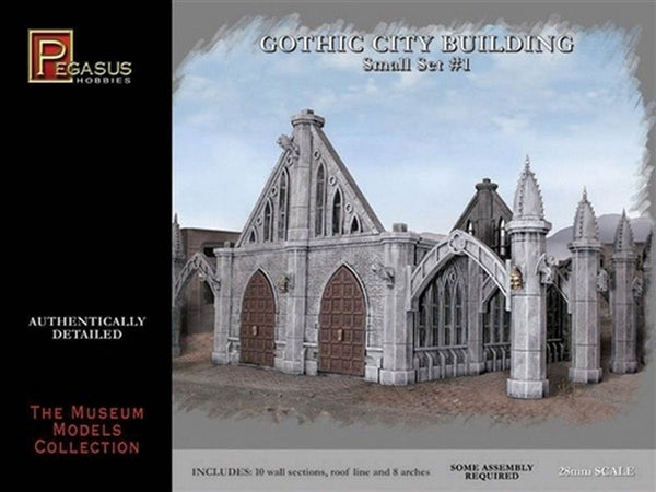 Gothic City Building Small Set 1
