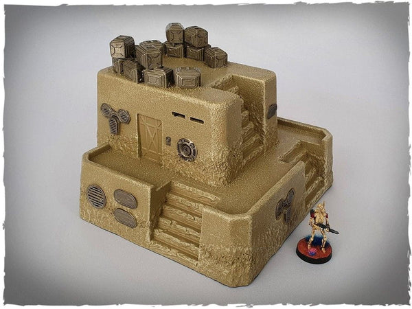 Prepainted Scenery - Desert House No.5