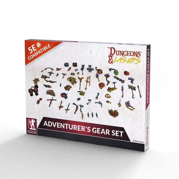 Adventurer's Gear Set - Dungeons & Lasers