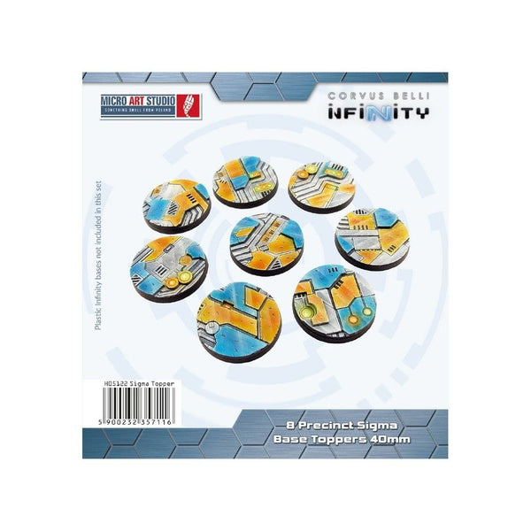 Precinct Sigma Base Topper Round 40mm (8)