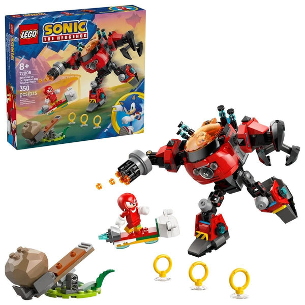 Knuckles vs. Dr. Eggman Egg Crusher Mech LEGO Sonic the Hedgehog 77005