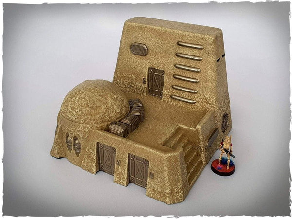 Prepainted Scenery - Desert House No.4
