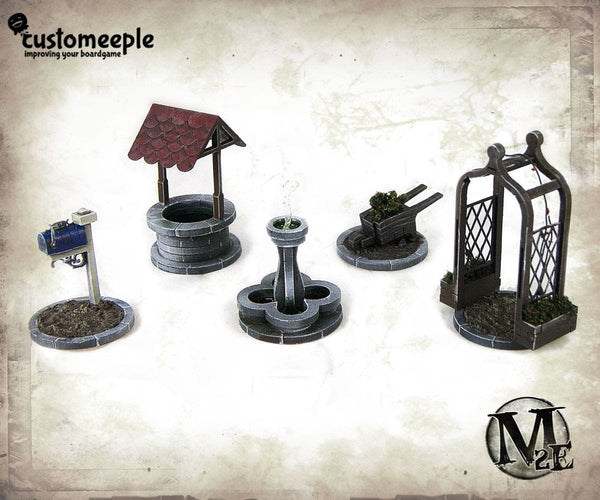 Malifaux Dollhouse Objective Markers