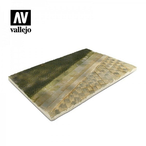 Vallejo Scenics - 1:35 Paved Street Section 31cm x 21cm