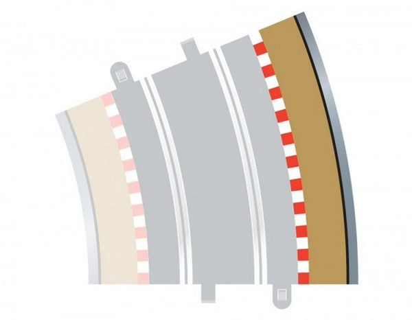 Radius 4 Curve Outer Borders 22.5° x4