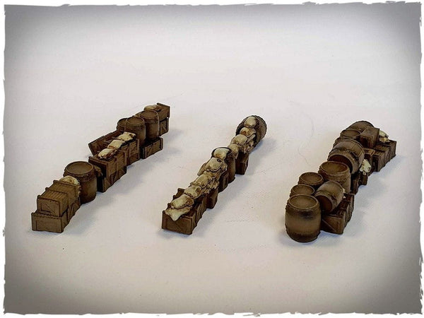 Prepainted Scenery - Fantasy Barricades