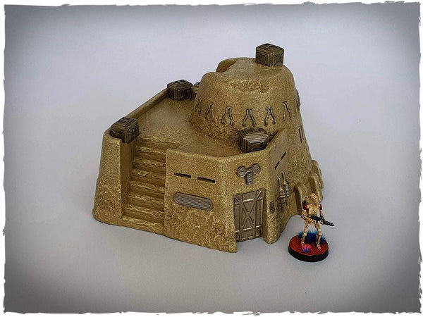 Prepainted Scenery - Desert House No.3