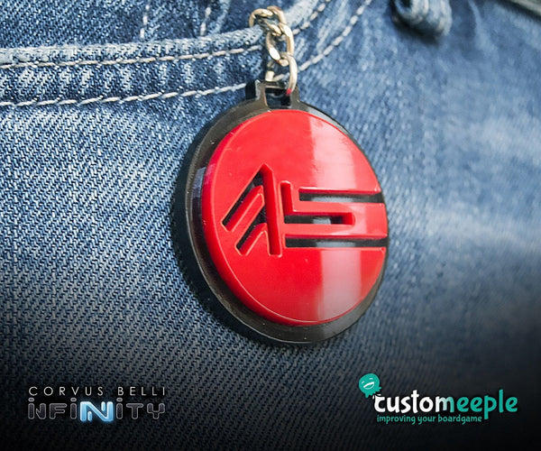 Infinity Key-ring - Onyx Contact Force