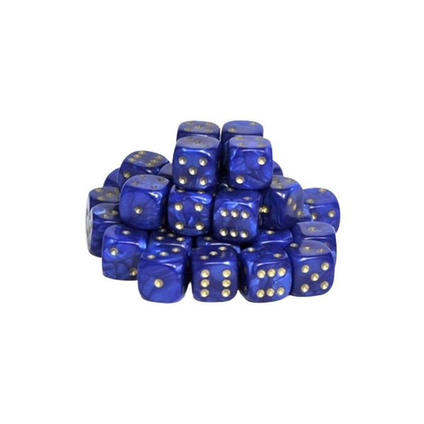 Pearl Battle Dice 25x Legion Ultramarine Blue 12mm